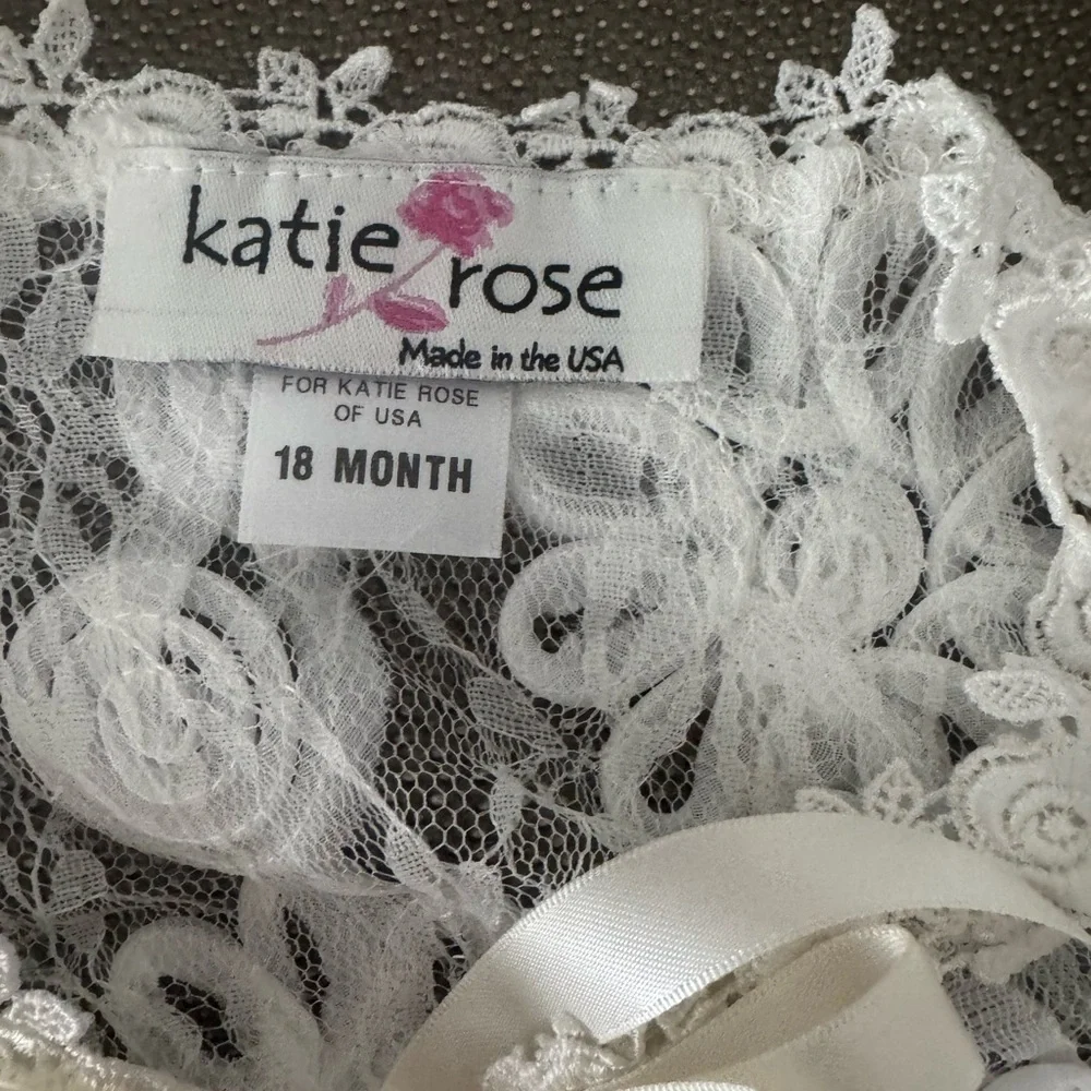 White Floral Lace Kids Jacket